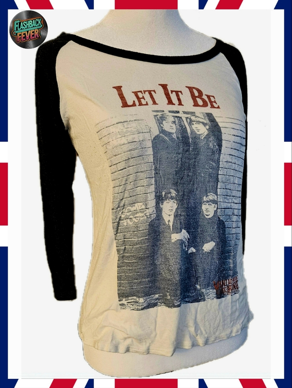 THE BEATLES♀️Baseball Jersey Small